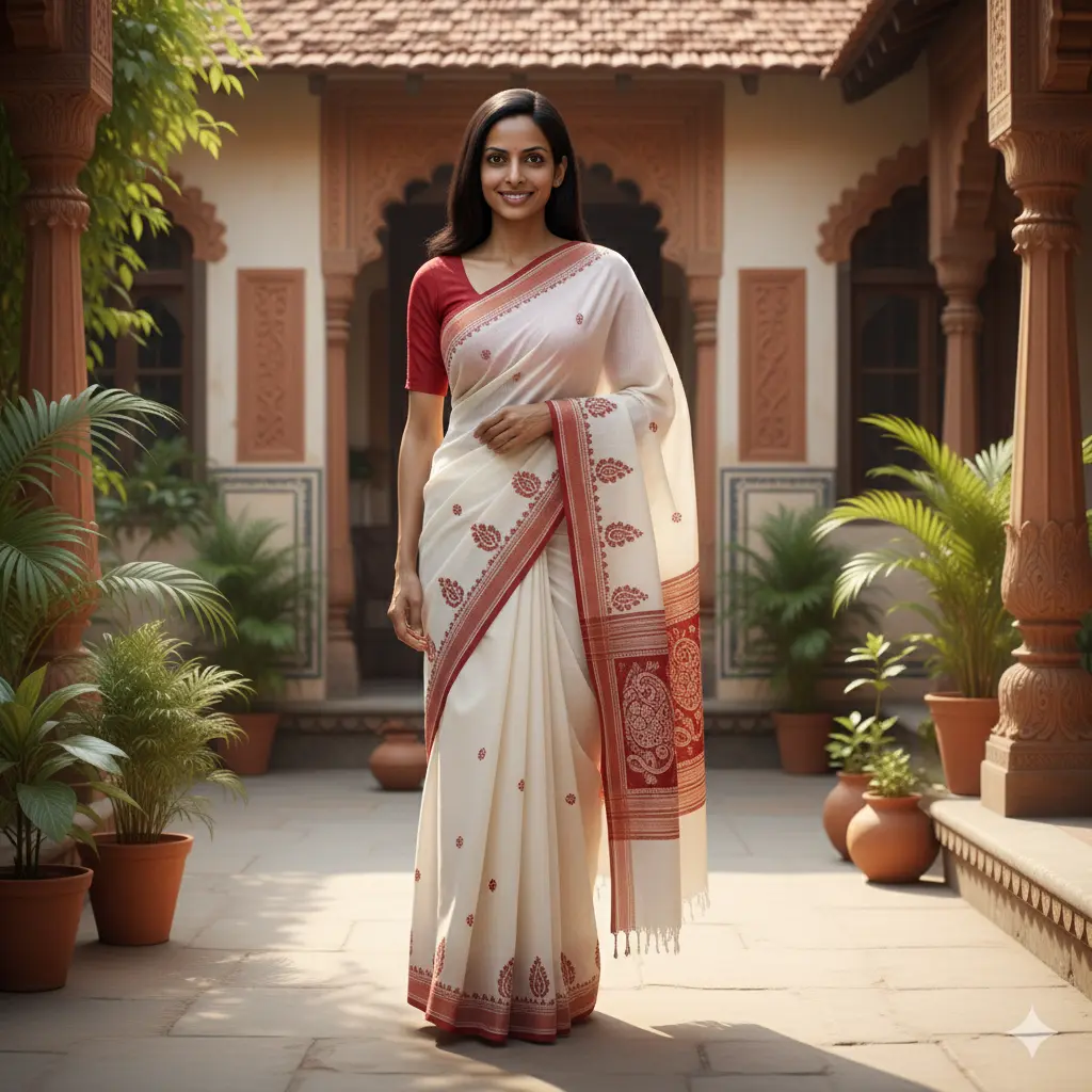 Tant saree generated by AI